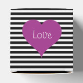 Modern Pink Herzlichen Dank Geschenkschachtel (Oben)