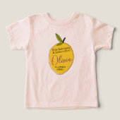 Modern Pink Lemonade 1. Geburtstag (Design Vorderseite)