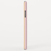 Modern Pink Peach Taffy Striptee Case-Mate iPhone Hülle (Hinten/Rechts)