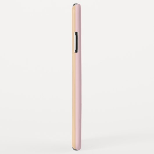 Modern Pink Peach Taffy Striptee Case-Mate iPhone Hülle (Hinten/Rechts)