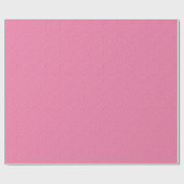 Modern Pink Red Christmas Polka Dot Geschenkpapier (Flach)