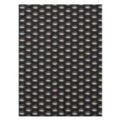 Modern Pink Roses Black Grad Cap Graduation Tischdecke (Vorderseite)