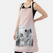 Modern Pink & White Family Foto | Schürze (InSitu)