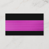 Modern - Pinselmagenta Textur Visitenkarte (Rückseite)