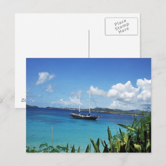 Modern Pirate Postkarte (Vorne/Hinten)