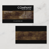 Modern - planetarisches Gelände Visitenkarte (Vorne/Hinten)