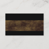 Modern - planetarisches Gelände Visitenkarte (Rückseite)