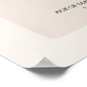 Modern Play Card Paris Ace Diamonds Trendwall Poster (Ecke)