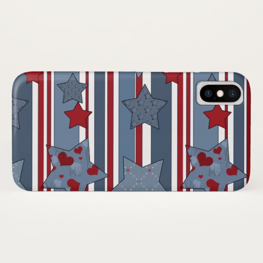 modern, populär, patriotisch Case-Mate iPhone hülle (Rückseite (Horizontal))