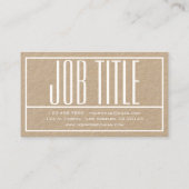 Modern präsentierte Logos und Namen | Weißbuch zu  Visitenkarte (Rückseite)