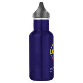 Modern präsentiertes Logo für Navy Blue Corporate  Edelstahlflasche (Links)