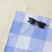 Modern Preppy Gingham Strandtuch (Beispiel)