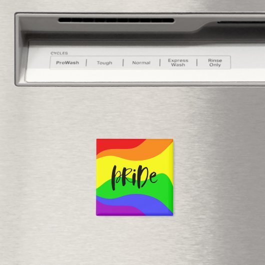 Modern Pride Rainbow Magnet (In Situ (Geschirrspüler))