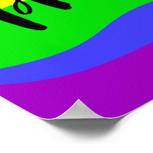 Modern Pride Rainbow Poster (Ecke)