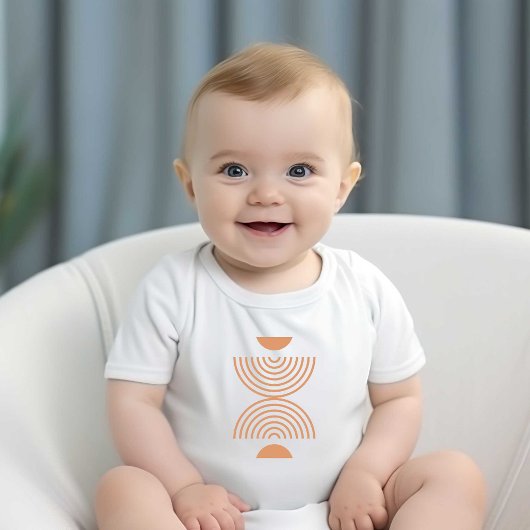 Modern Print Baby Kinder Weiß | T-Shirts |