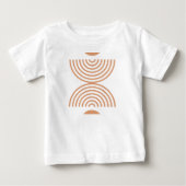 Modern Print Baby Kinder Weiß | T-Shirts | (Vorderseite)