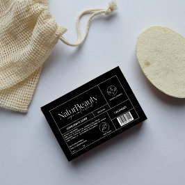 Modern Product Cosmetic Soap Label Lebensmitteletikett