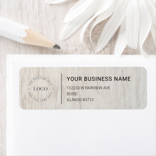 Modern Professional Business Return Address (Insitu)