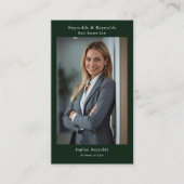 Modern Professional Corporate Networking Photo Visitenkarte (Vorderseite)