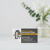 Modern Professional Drywall Plastering Services  Visitenkarte (Stehend Vorderseite)