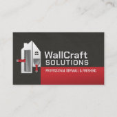 Modern Professional Drywall Plastering Services  Visitenkarte (Vorderseite)