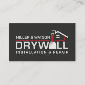 Modern Professional Drywall Plastering Services  Visitenkarte (Vorderseite)