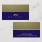 Modern Professional Minimalist Executive Generic B Visitenkarte (Vorne/Hinten)