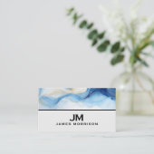 Modern Professional Minimalist Executive Generic B Visitenkarte (Stehend Vorderseite)