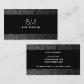 Modern Professional Minimalist Executive Generic B Visitenkarte (Vorne/Hinten)