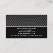 Modern Professional Minimalist Executive Generic B Visitenkarte (Rückseite)