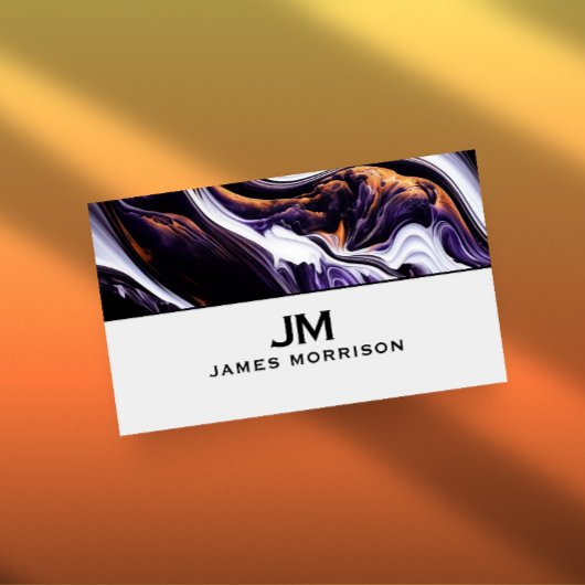 Modern Professional Minimalist Executive Generic B Visitenkarte