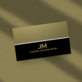 Modern Professional Minimalist Executive Generic B Visitenkarte