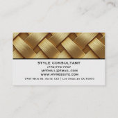 Modern Professional Minimalist Executive Generic B Visitenkarte (Rückseite)