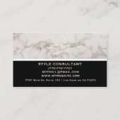 Modern Professional Minimalist Executive Generic B Visitenkarte (Rückseite)