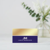 Modern Professional Minimalist Executive Generic B Visitenkarte (Stehend Vorderseite)