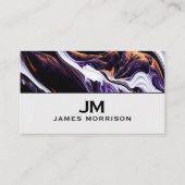 Modern Professional Minimalist Executive Generic B Visitenkarte (Vorderseite)