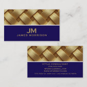 Modern Professional Minimalist Executive Generic B Visitenkarte (Vorne/Hinten)