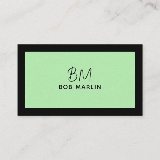 Modern Professional Minimalist Executive Generic Visitenkarte (Vorderseite)