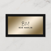 Modern Professional Minimalist Executive Generic Visitenkarte (Vorderseite)