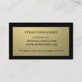 Modern Professional Minimalist Executive Generic Visitenkarte (Rückseite)