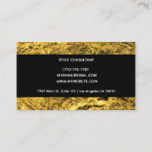 Modern Professional Minimalist Executive Generic Visitenkarte (Rückseite)