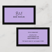 Modern Professional Minimalist Executive Generic Visitenkarte (Vorne/Hinten)