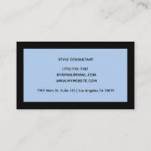 Modern Professional Minimalist Executive Generic Visitenkarte (Rückseite)