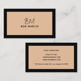 Modern Professional Minimalist Executive Generic Visitenkarte