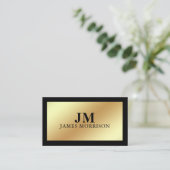 Modern Professional Minimalist Executive Generic Visitenkarte (Stehend Vorderseite)