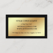 Modern Professional Minimalist Executive Generic Visitenkarte (Rückseite)