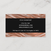 Modern Professional Minimalist Executive Generic Visitenkarte (Rückseite)