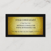 Modern Professional Minimalist Executive Generic Visitenkarte (Rückseite)