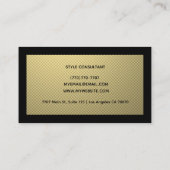 Modern Professional Minimalist Executive Generic Visitenkarte (Rückseite)