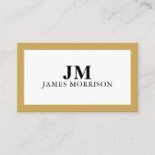 Modern Professional Minimalist Executive Generic Visitenkarte (Vorderseite)